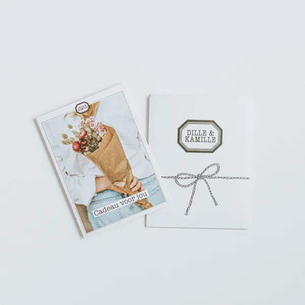 Cadeaukaart Dille & Kamille, € 15